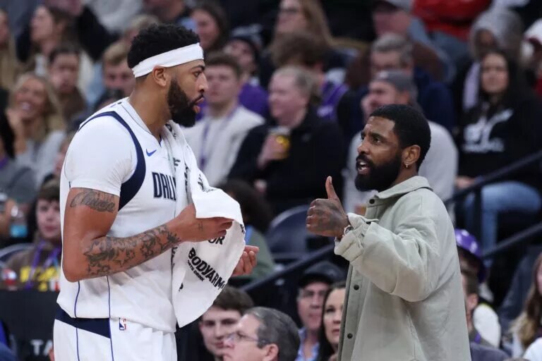 Dallas Mavericks stars Anthony Davis and Kyrie Irving