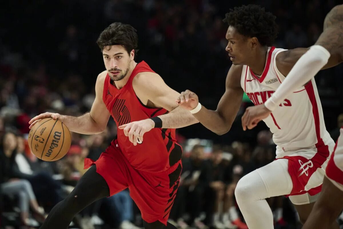 Portland Trail Blazers forward Deni Avdija