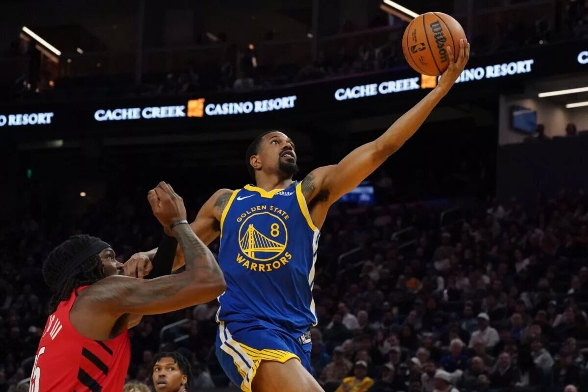Golden State Warriors guard De'Anthony Melton