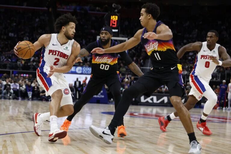 Despite Cade Cunningham’s struggles, the Detroit Pistons topped the Phoenix Suns 108–105, silencing the narrative that they can’t win without him