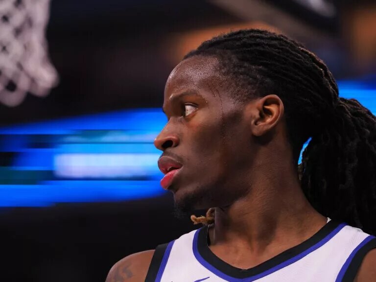 Cleveland Cavaliers wing Keon Ellis prior to being traded by Sacramento Kings