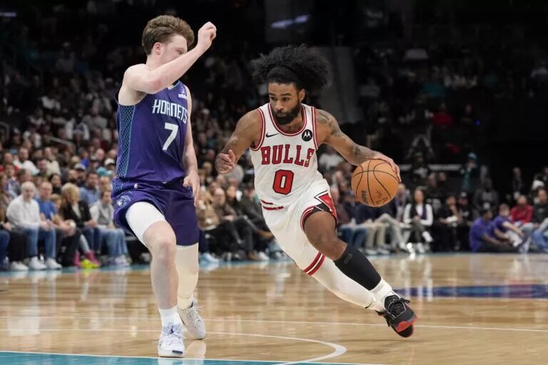 The Hornets trade for Coby White from the Bulls for Collin Sexton