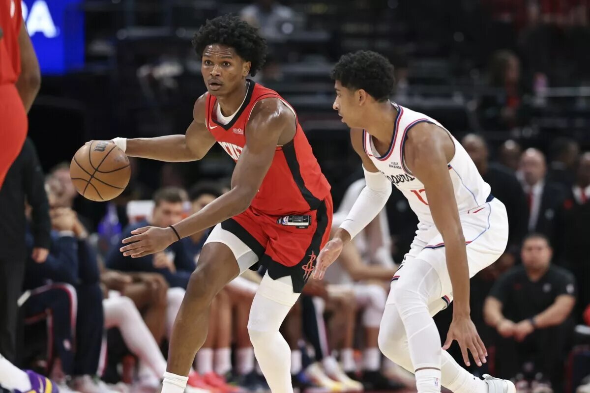 Amen Thompson at point guard creates a buyout need for Rockets