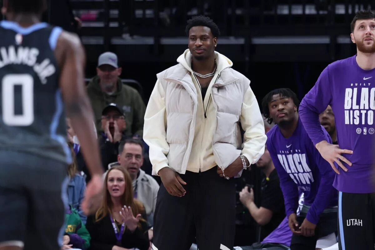 The Jazz are set to be without Vince Williams and Jusuf Nurkic for the rest of the season. Who's left in the depth chart?