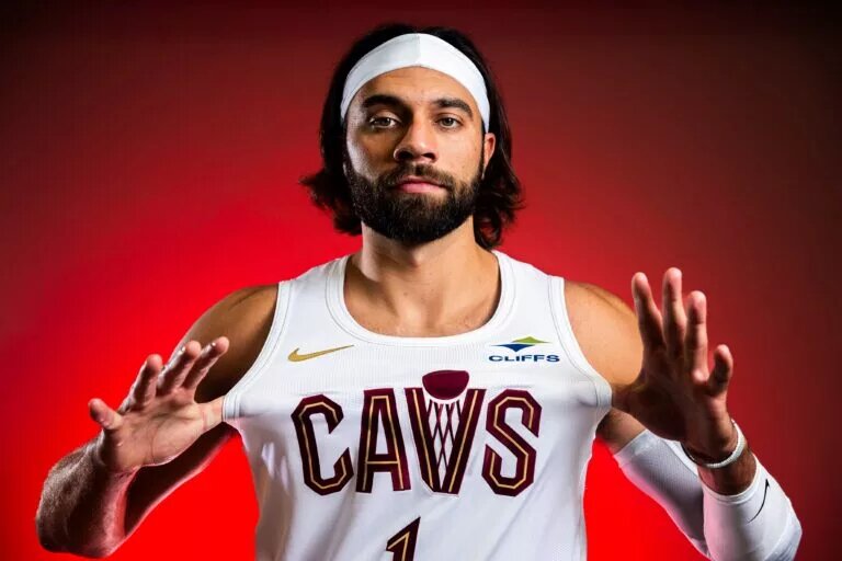 Cleveland Cavaliers guard/wing Max Strus on Media Day
