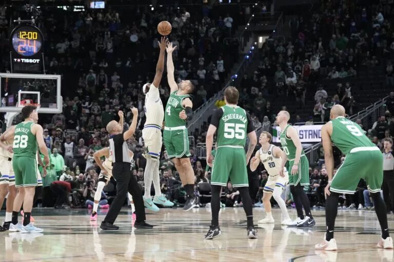 Celtics guard Derrick White just won Boston’s first Defensive Player of the month for the Eastern Conference in February