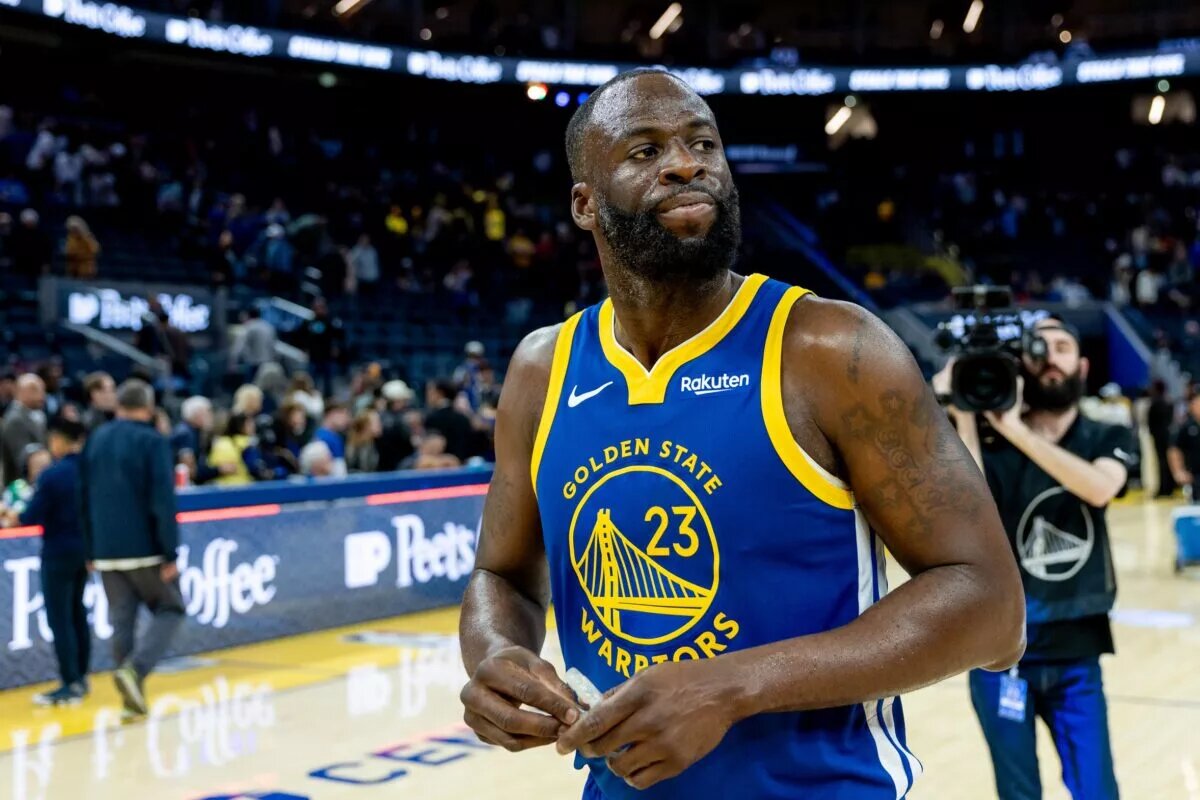 Mar 10, 2026; San Francisco, California, USA; Golden State Warriors forward Draymond Green (23) after the game against the Chicago Bulls at Chase Center. Mandatory Credit: Bob Kupbens-Imagn Images