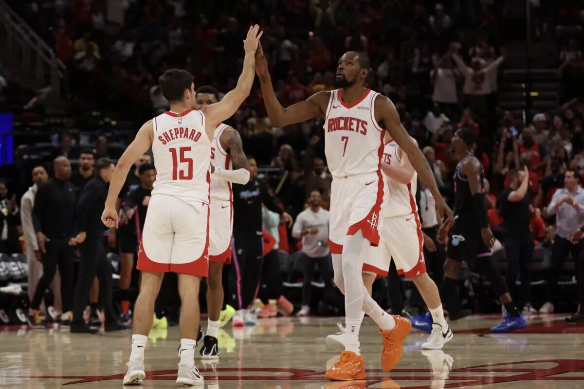 Kevin Durant was assisted by Reed Sheppard to pass Michael Jordan