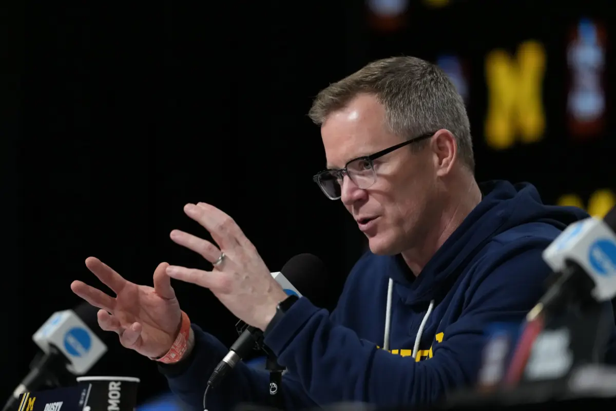 Michigan coach Dusty May recently reaffirmed his commitment to the program. Who else will be returning in 2026-27.