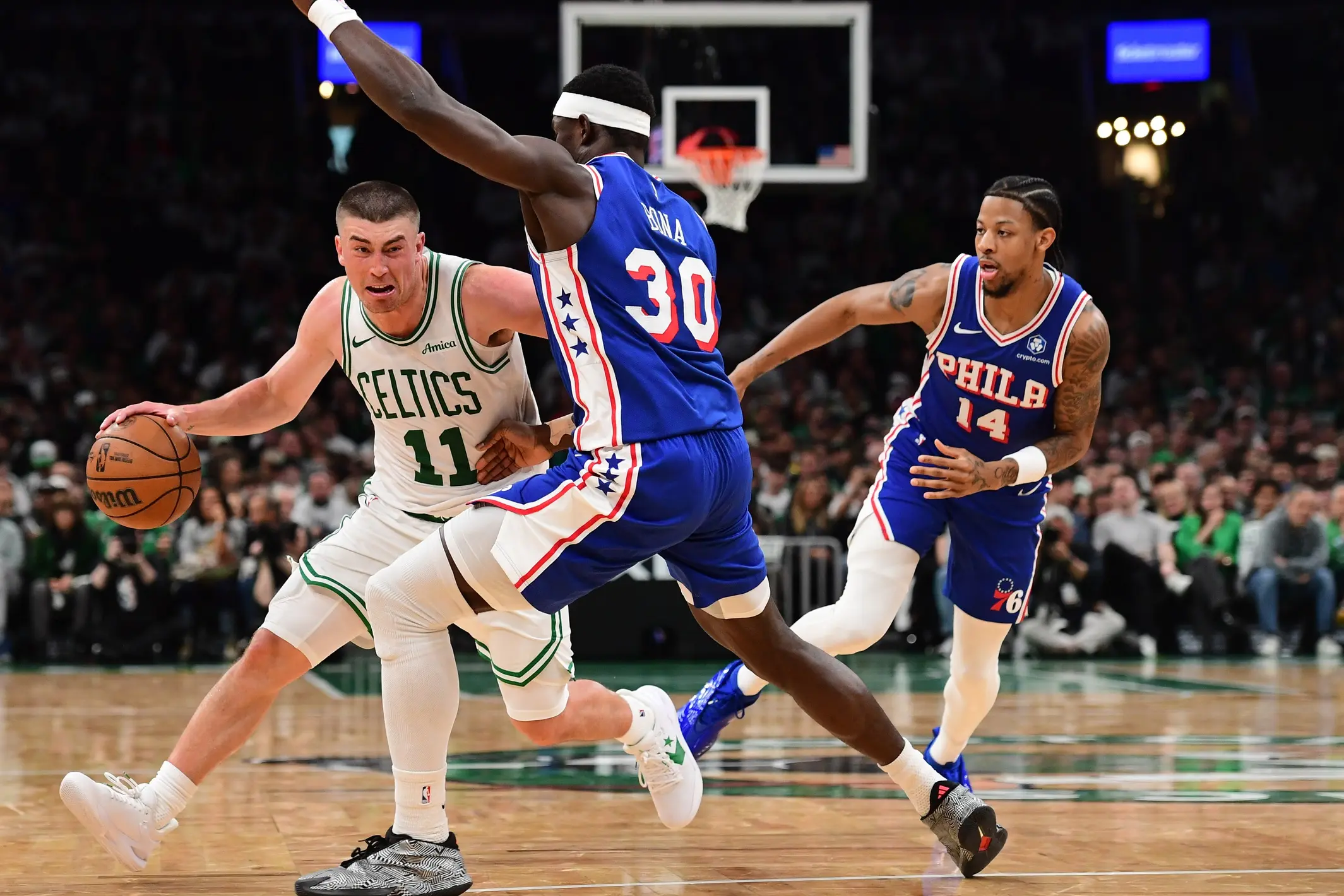 The Celtics went with continuity over flash when selecting their playoff rotation 