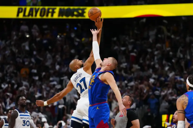 The Minnesota Timberwolves host the Denver Nuggets in Game 3 of the Western Conference Quarterfinals.
