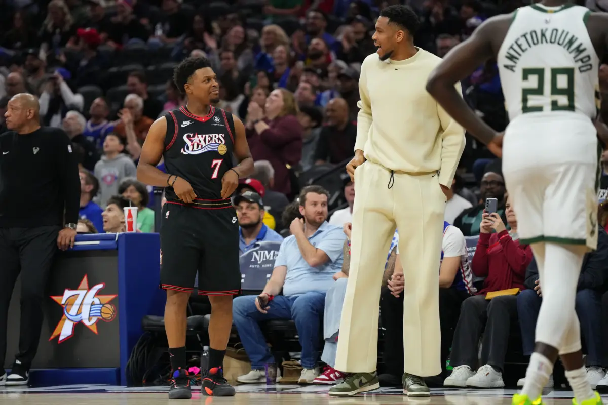 Milwaukee Bucks star Giannis Antetokounmpo makes comment towards Philadelphia 76ers veteran Kyle Lowry