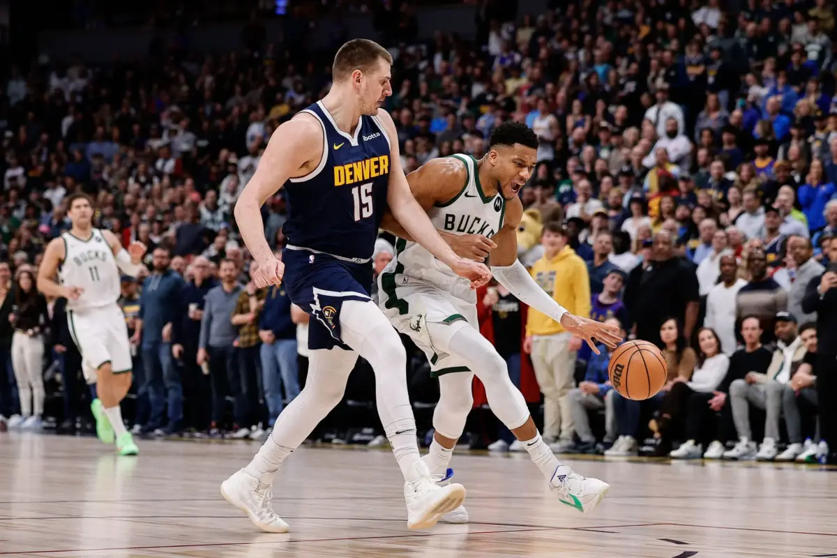 Giannis Antetokounmpo and Nikola Jokic