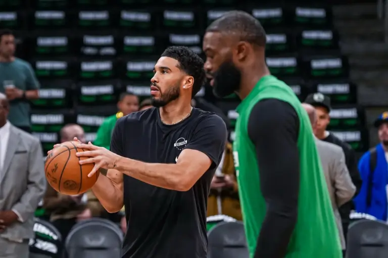 The Celtics star tandem of Jayson Tatum Jaylen Brown could be split up this summer.