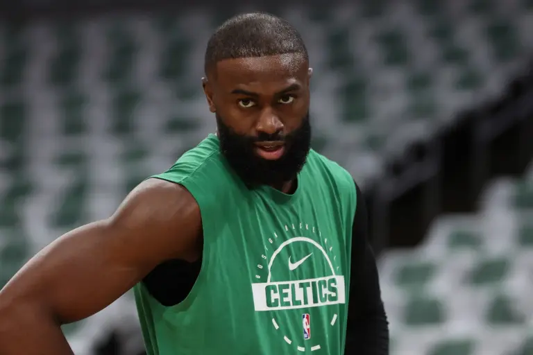 Jaylen Brown stream on twitch includes rant directed at Joel Embiid and referees.
