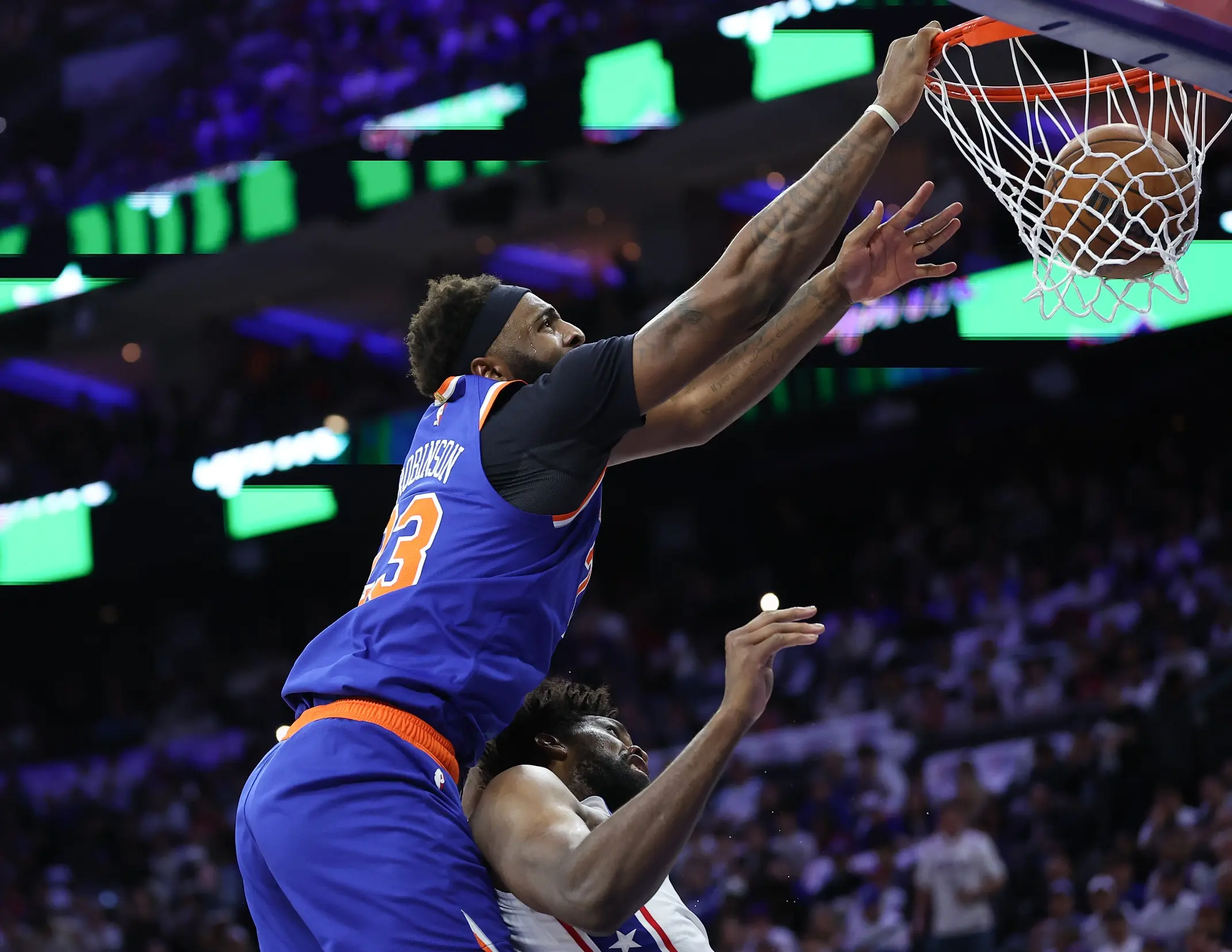 Curious Mitchell Robinson Photo Adds To Game 1 Speculation