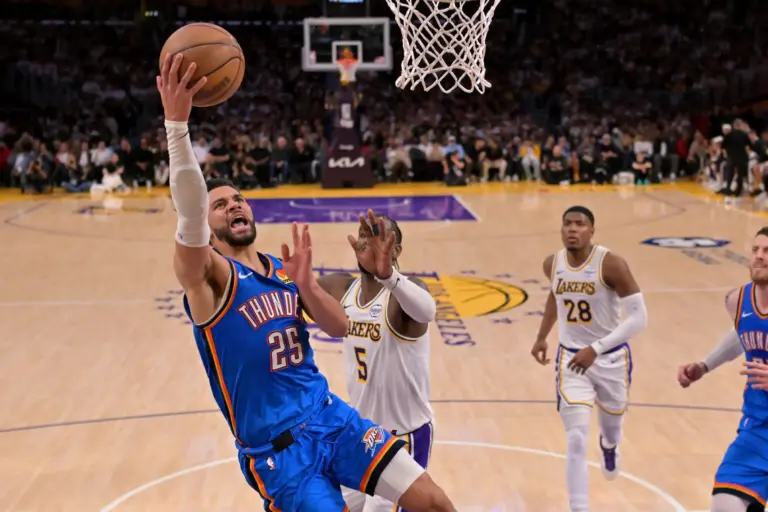 Ajay Mitchell's contract is looking more and more like a steal for the Thunder after his breakout performance in Game 3 of the West semifinals.