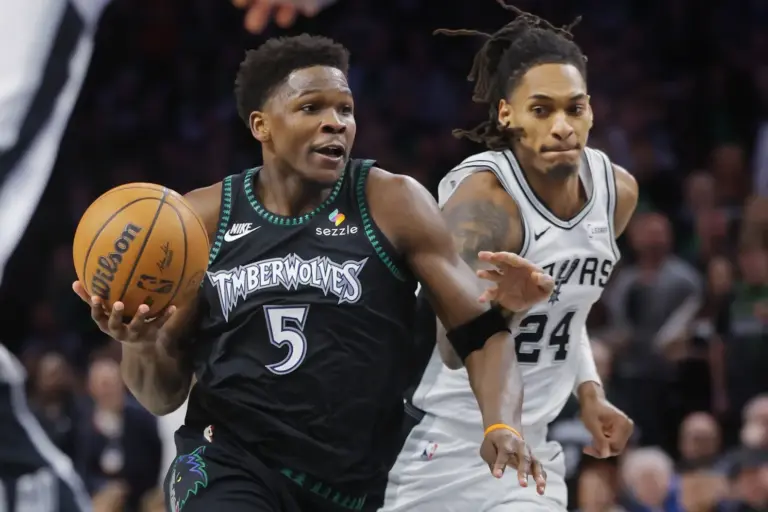 Timberwolves vs Spurs Game 5 features San Antonio looking to rebound at home while Minnesota aims to build on its Game 4 win.