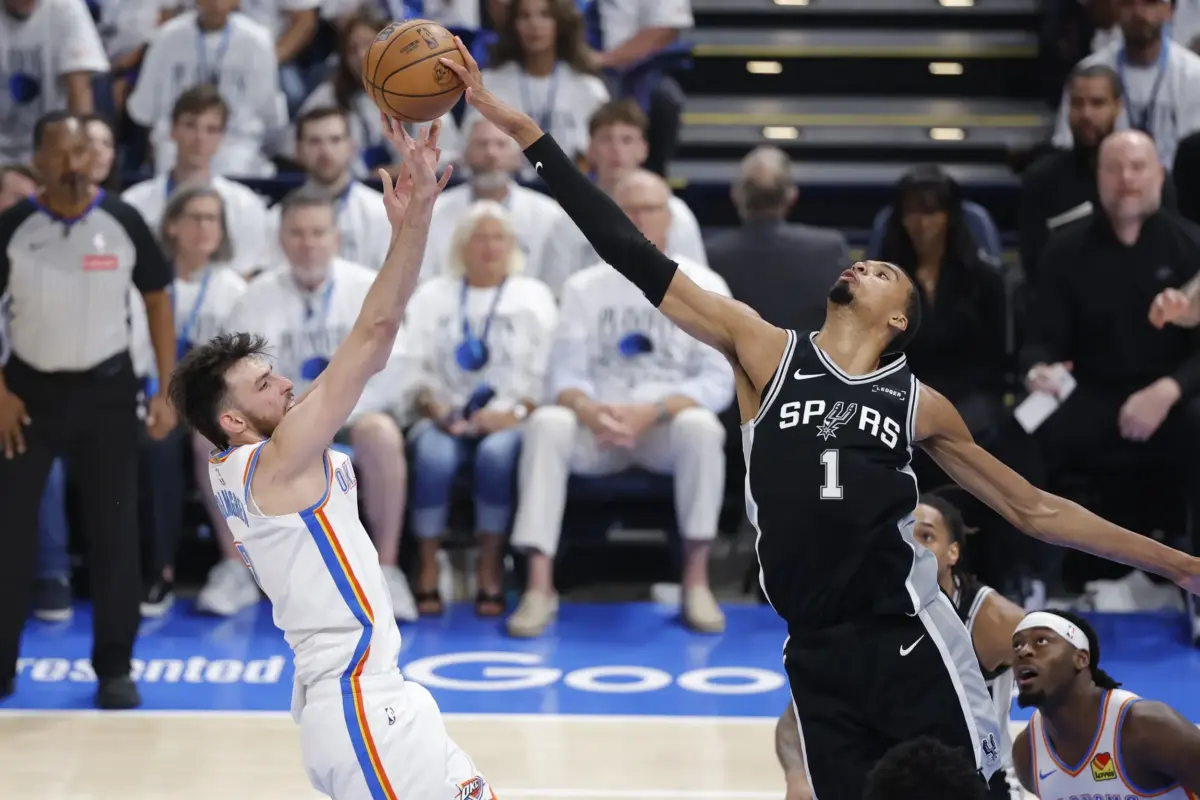 Thunder vs Spurs Game 6 features San Antonio fighting to force a Game 7 while Oklahoma City looks to close out the Western Conference Finals.