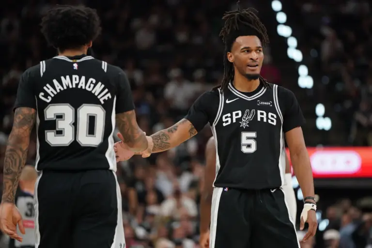 Stephon Castle could be the Spurs’ X-factor in Game 7 against the Thunder with his improved ball security, defense on SGA, and rim pressure.