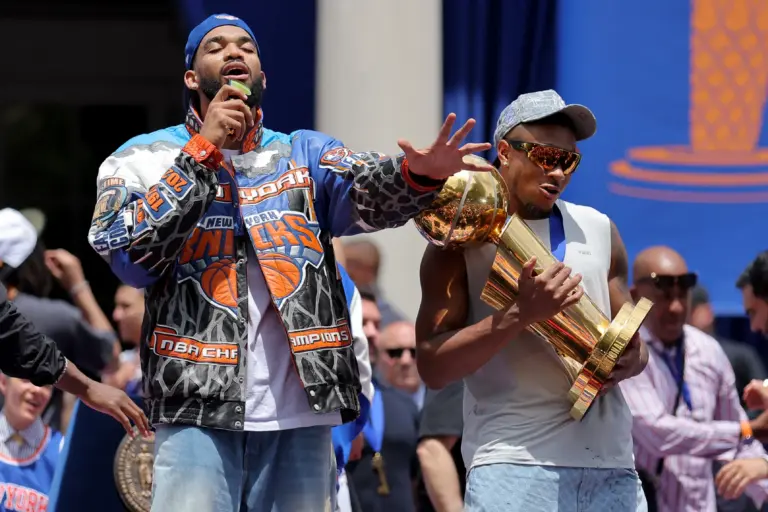 Discover how Karl-Anthony Towns transformed his game during the Knicks' championship run, sacrificing volume for elite passing and rebounding.
