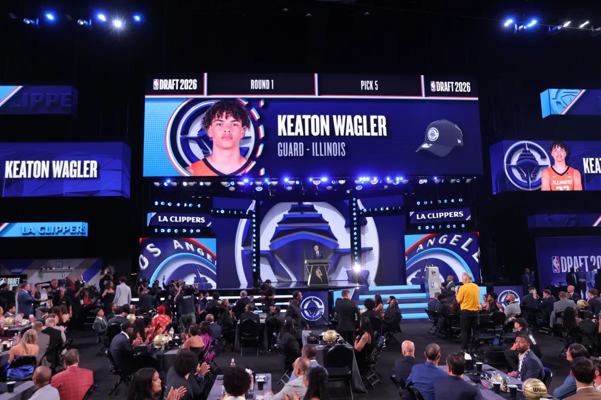 Keaton Wagler could be the ideal landing spot fit for the Clippers, bringing size, shooting, feel, and long-term upside to a team entering its next era
