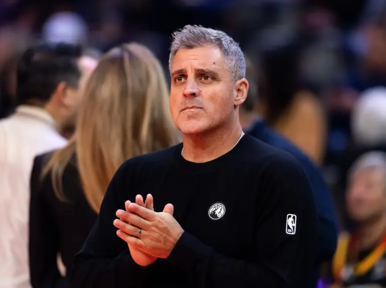Chris Finch praised Micah Nori after his Trail Blazers hire and hinted the Timberwolves could look internally for replacements this summer.