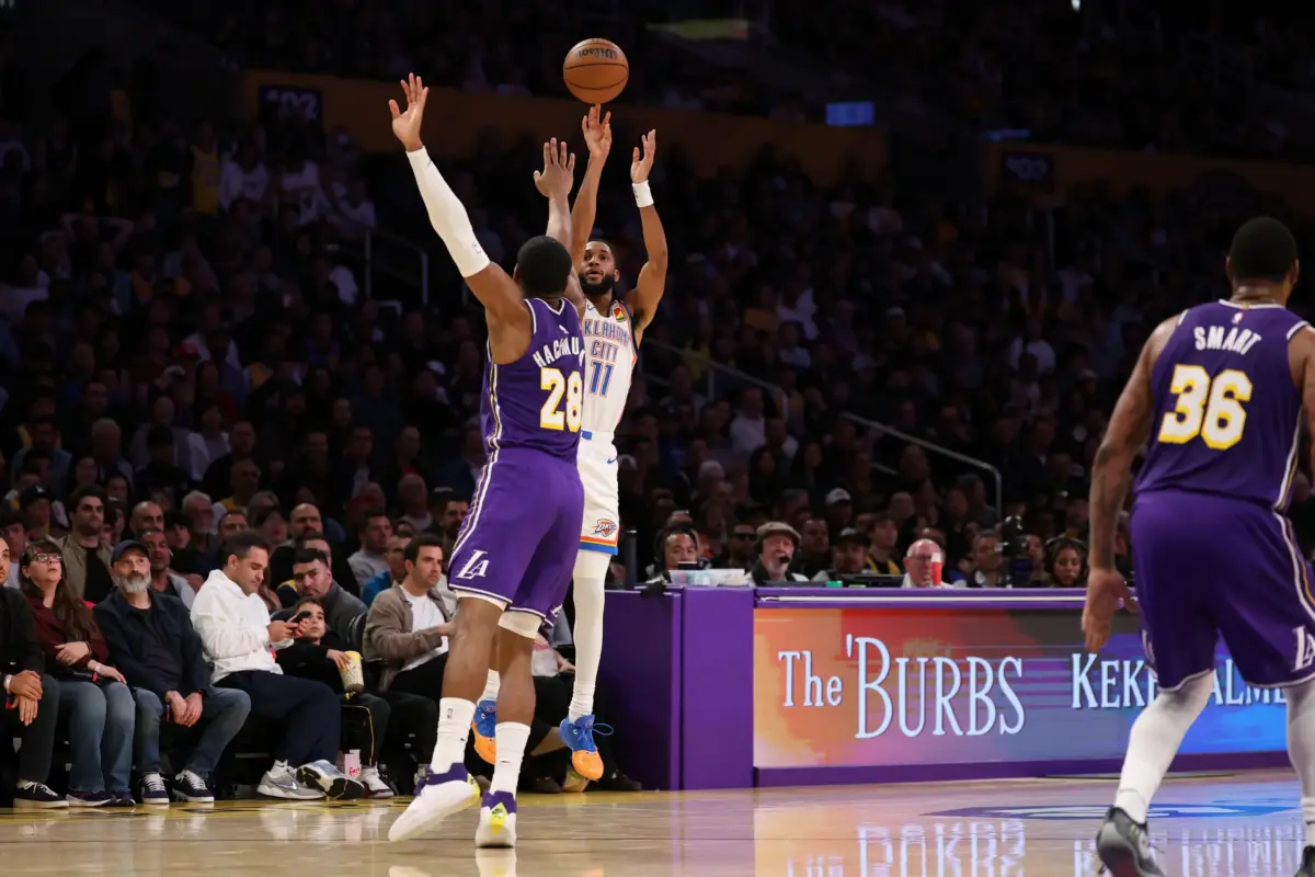 One Lakers trade target could be a rival's playoff outcast. Thunder guard Isaiah Joe possesses skills and potential LA needs to succeed.