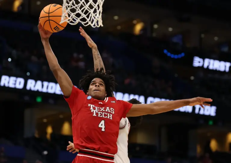 Texas Tech guard Christian Anderson is gaining attention ahead of the NBA Draft. Could he solve the Toronto Raptors' need for shooting?