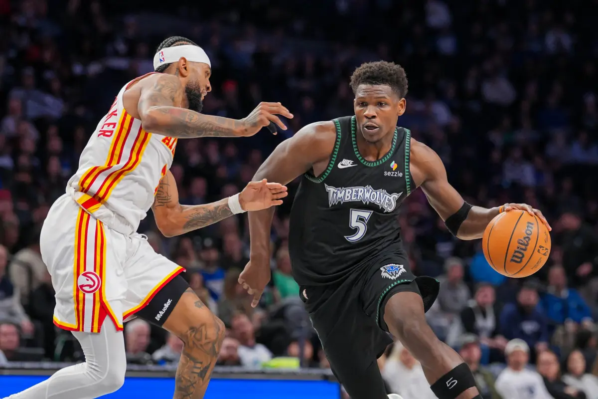 Anthony Edwards vs Atlanta Hawks