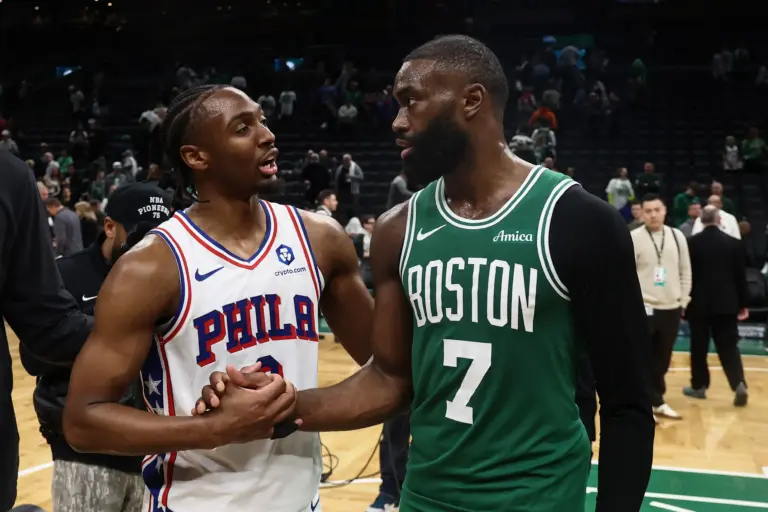 The Philadelphia 76ers and Boston Celtics have reached an agreement on a blockbuster, with the Sixers acquiring Jaylen Brown for Paul George.