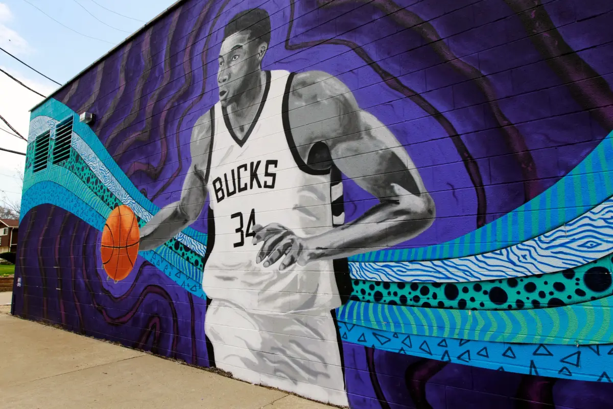 Relive the top 10 Giannis Antetokounmpo moments, from his legendary 2021 NBA Finals performance to MVP awards and his blockbuster trade to the Miami Heat.