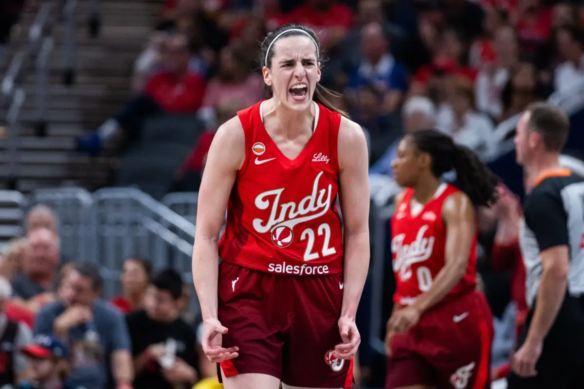 WNBA and Fever star Caitlin Clark.