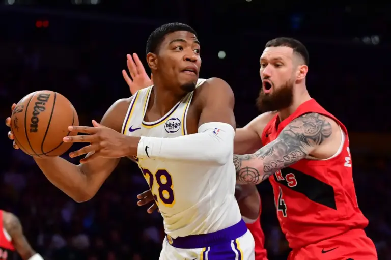 Amid a barrage of new additions around Luka Doncic and Austin Reaves, the Lakers free agency moves included a new backup five in Sandro Mamukelashvili.