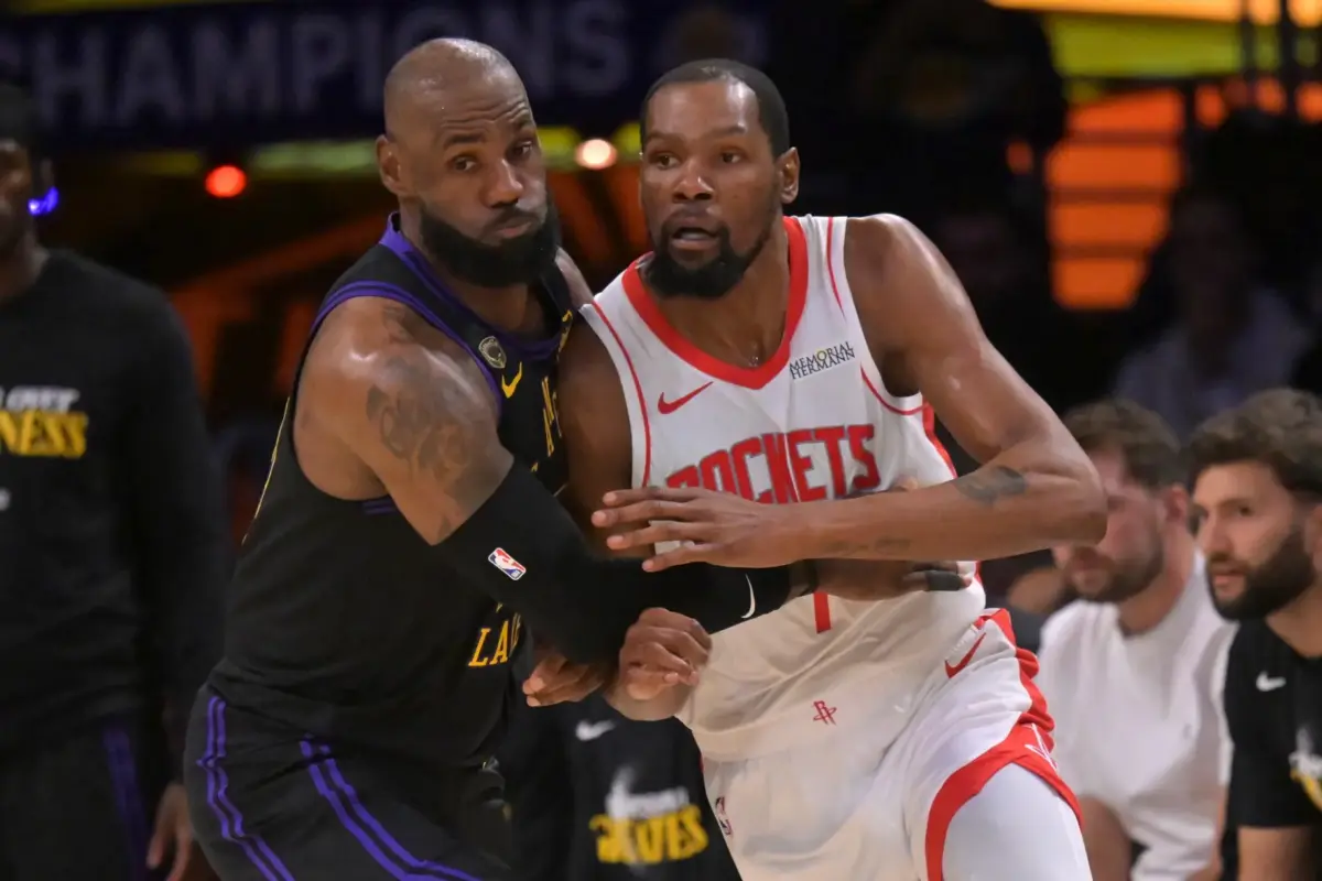 LeBron to the Rockets would unite long-time rivals.
