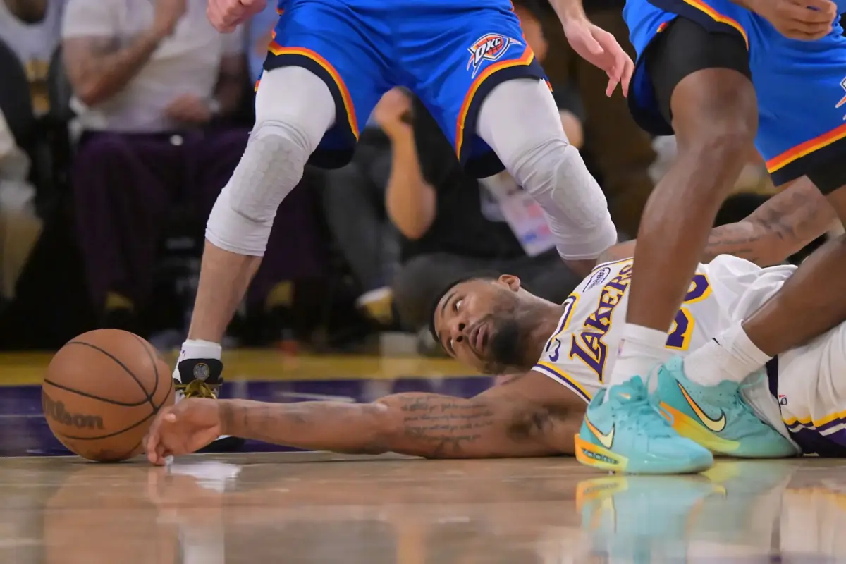 The Rockets' Marcus Smart is always first to the floor.