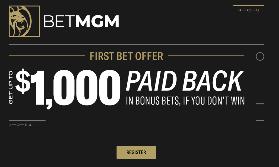 BetMGM Sportsbook $1,000 welcome bonus and BetMGM Sportsbook bonus code for new users