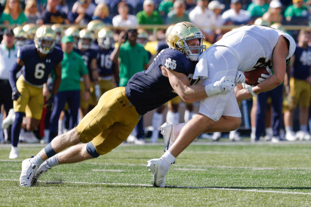 The Notre Dame linebacker room has a lot of returning talent plus incoming potential and could be an anchor of the defensive unit in 2022.