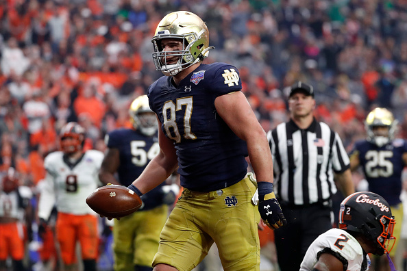 Notre Dame tight end
