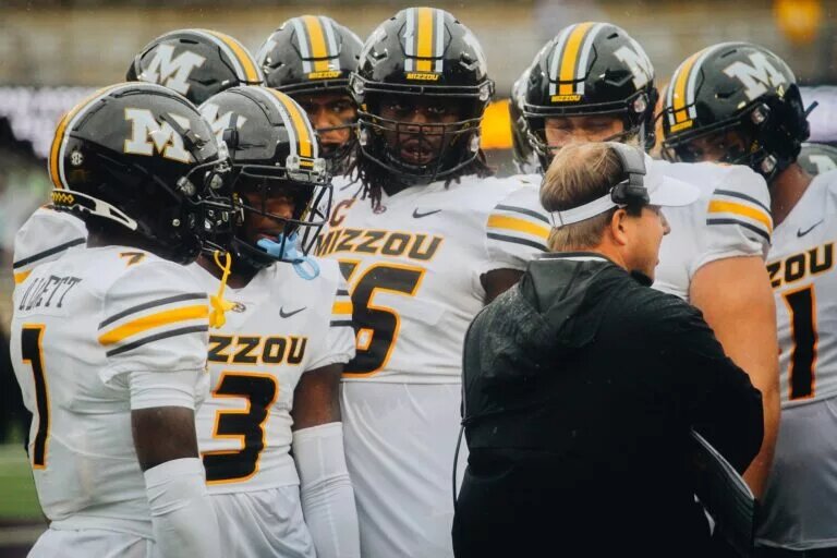 mizzou football depth chart