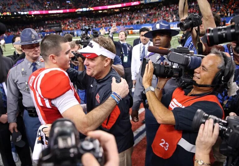 Hugh Freeze quarterbacks