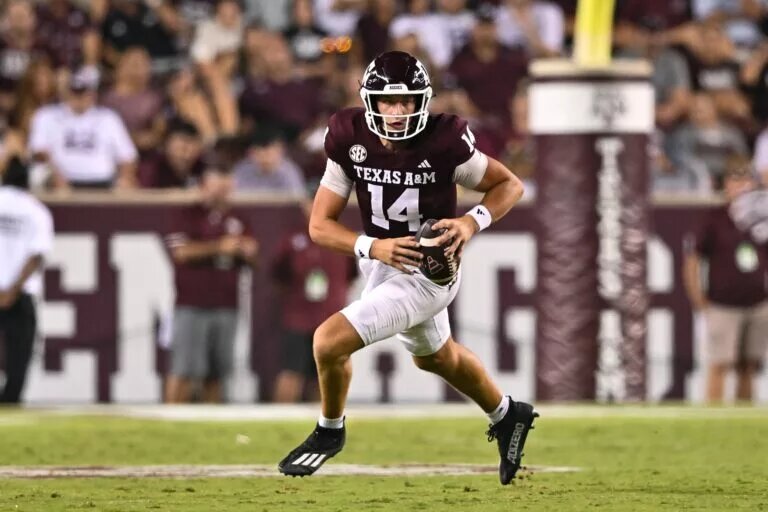 Aggies' New Starting QB Max Johnson Steps Up