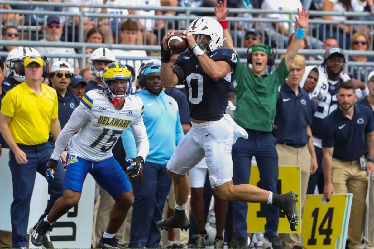 Penn State is moving on from Delaware and looks to continue improving against Illinois in week three. The kicking game saw most improvement.