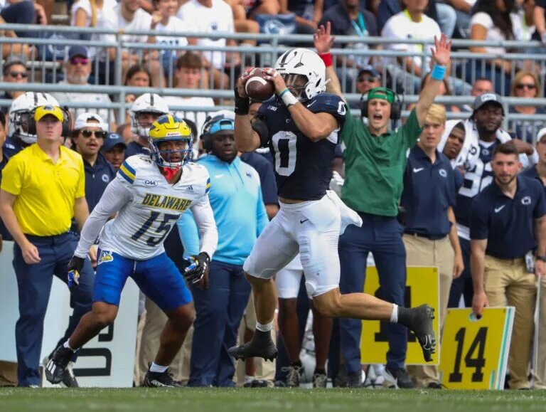 Penn State is moving on from Delaware and looks to continue improving against Illinois in week three. The kicking game saw most improvement.