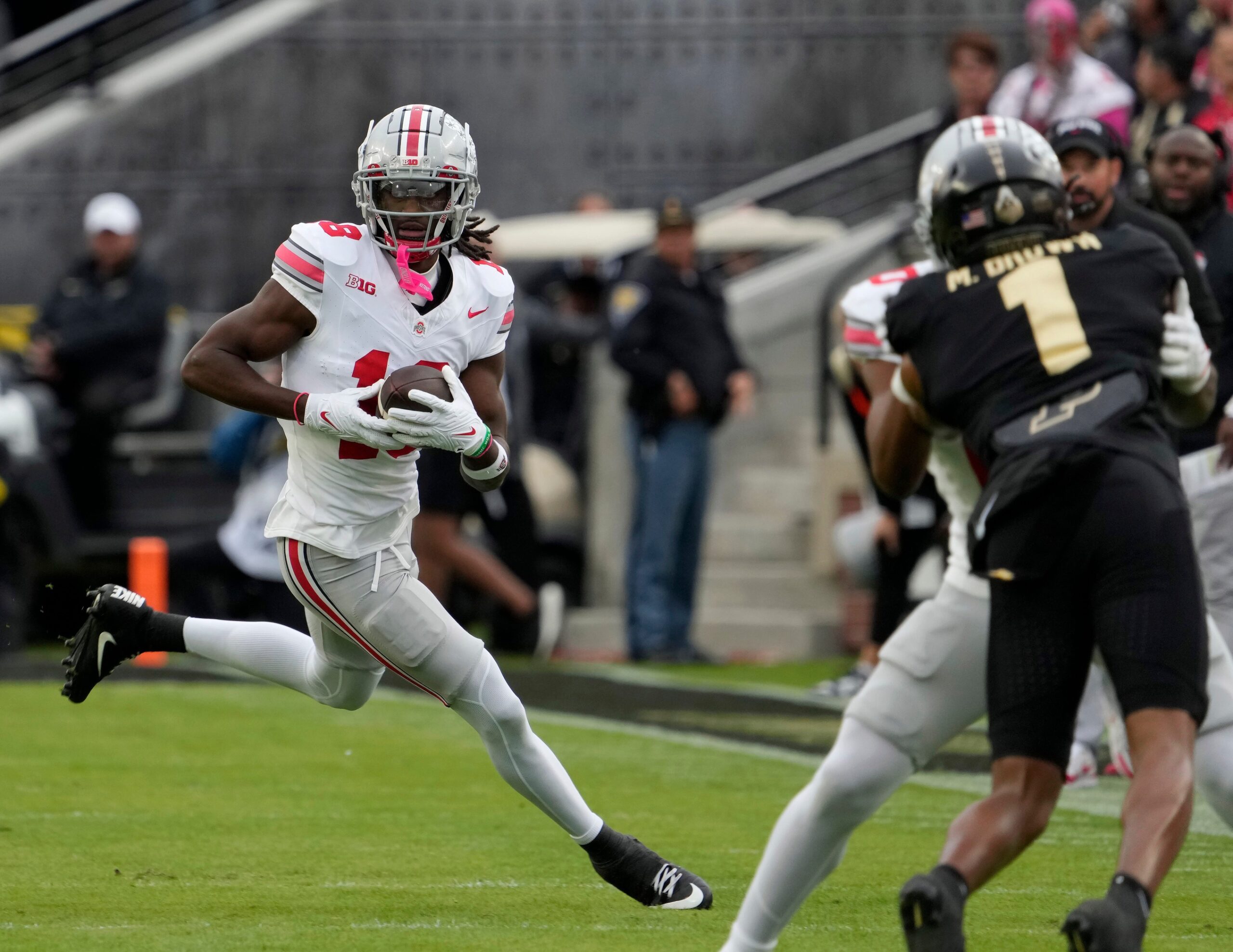 The play of Ohio State at Purdue has given plenty of reasons for optimism heading into a crucial matchup against Penn State.
