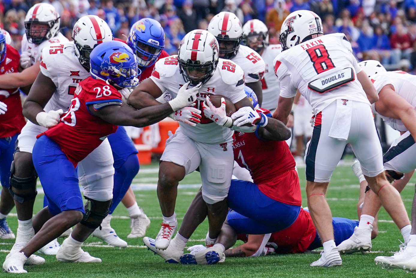 It was an ugly game for Big 12 standards. However, the Red Raiders won't care what it looks like as Texas Tech upsets Kansas.