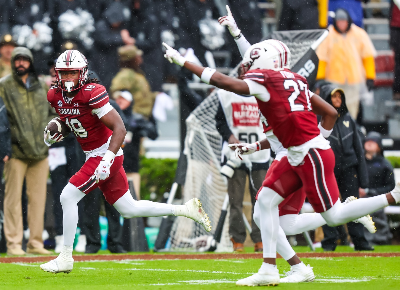 South Carolina started slow but finished well on Saturday. Big plays in all three phases helped the Gamecocks messy day end in a win.