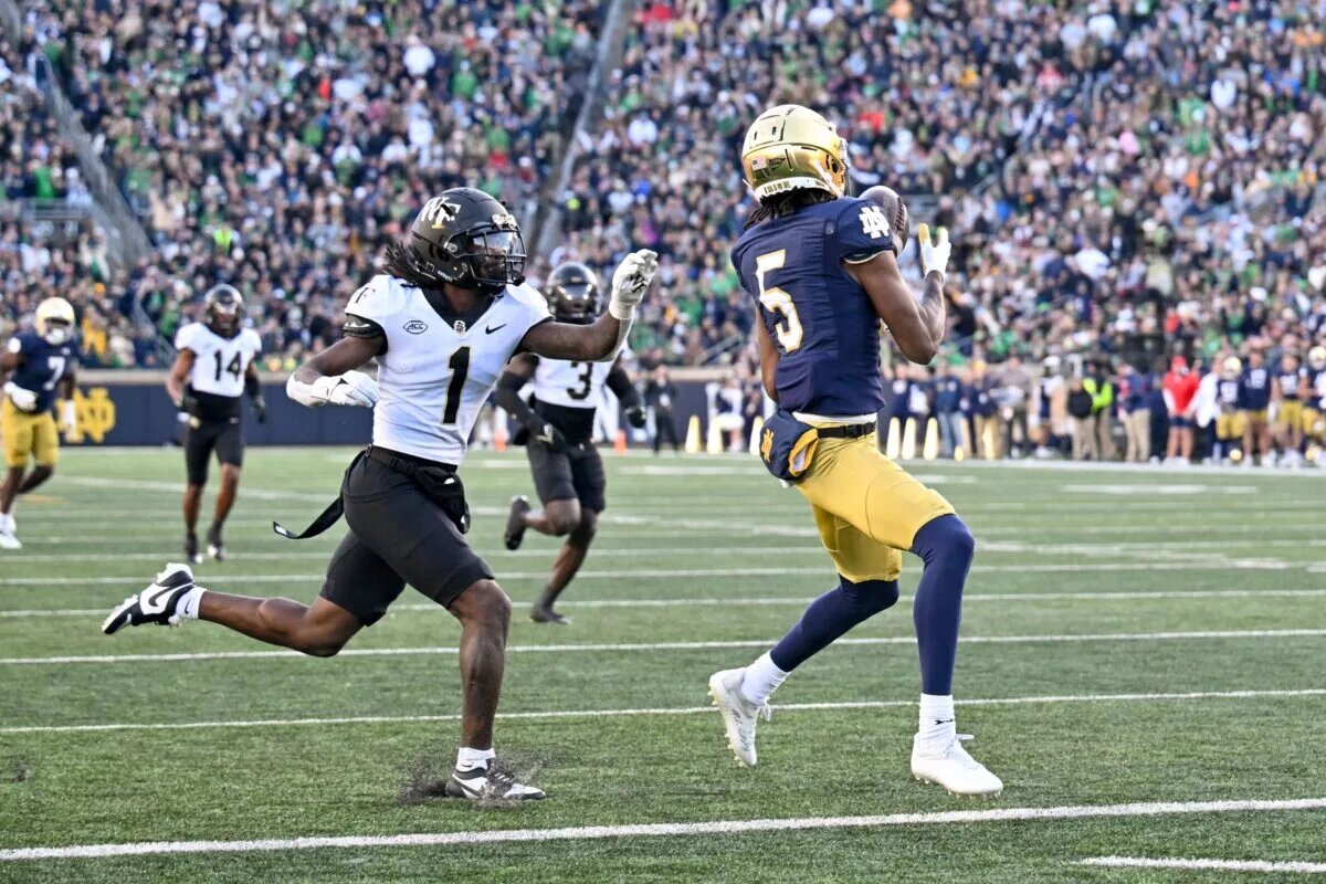 Too Much Notre Dame for Wake Forest to Handle