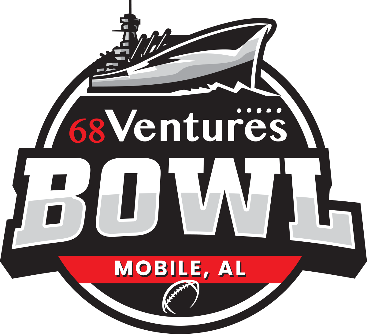 Eastern Michigan and South Alabama will face off in the 2023 68 Ventures Bowl in Mobile, AL on December 23rd at 7:00 PM ET.