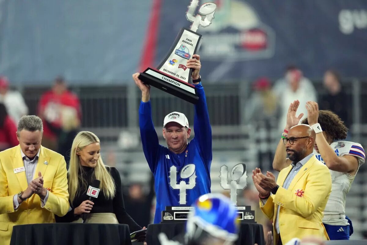 Kansas Wins Guaranteed Rate Bowl
